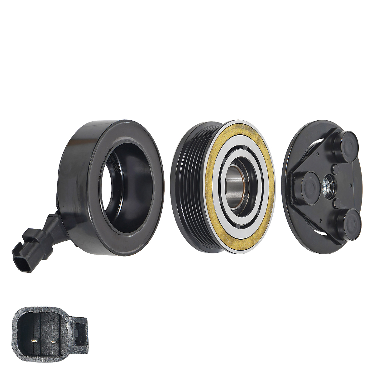 Муфта электромагнитная компрессора кондиционера для автомобилей Mondeo IV (07-) 2.0i/2.3i