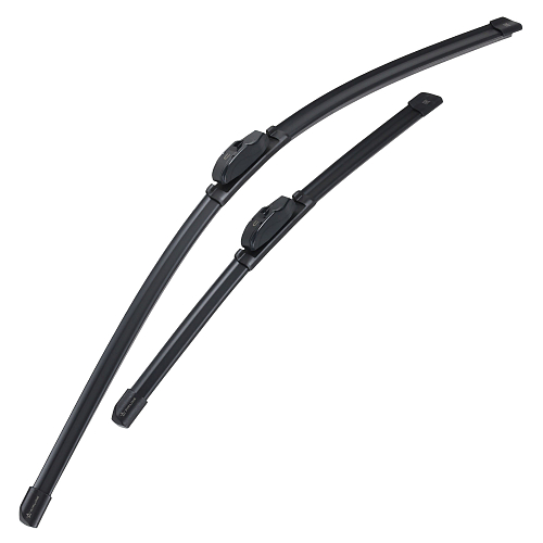 Щетки стеклоочистителя комплект 650/400мм (26"/16") бескаркасные с креплением "Крючок 9x3, 9x4 мм", 2 штуки МП-серия