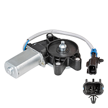 Моторедуктор стеклоподъемника для автомобилей Лада 1117-1119/Chevy Niva (правый)