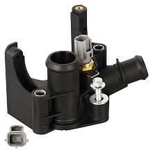 Корпус термостата для автомобилей Ford Fusion/Fiesta (02-) 1.4i/1.6i (пластик)