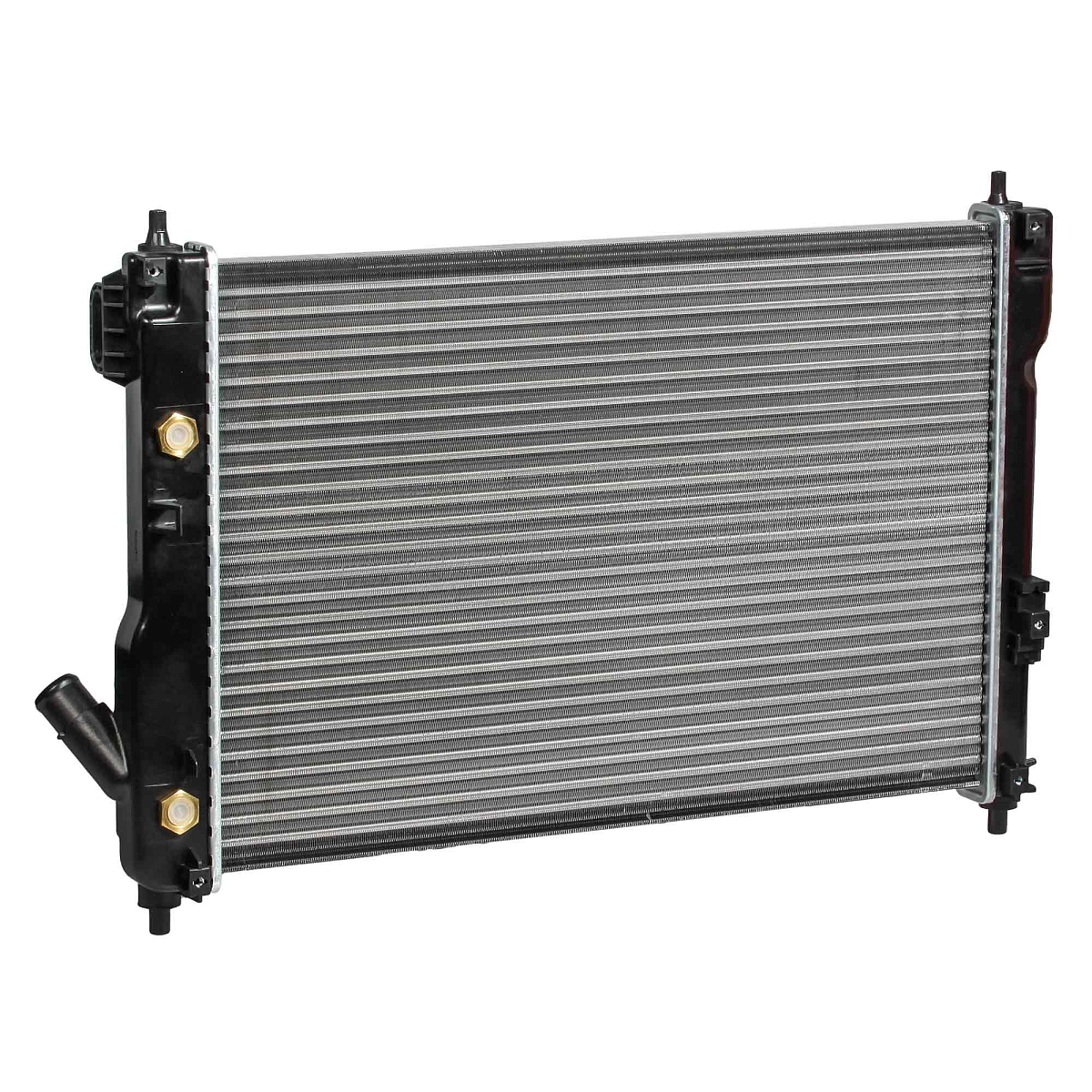 Радиатор охлаждения для автомобилей Aveo T255 (08-) 1.4i AT (сборный)