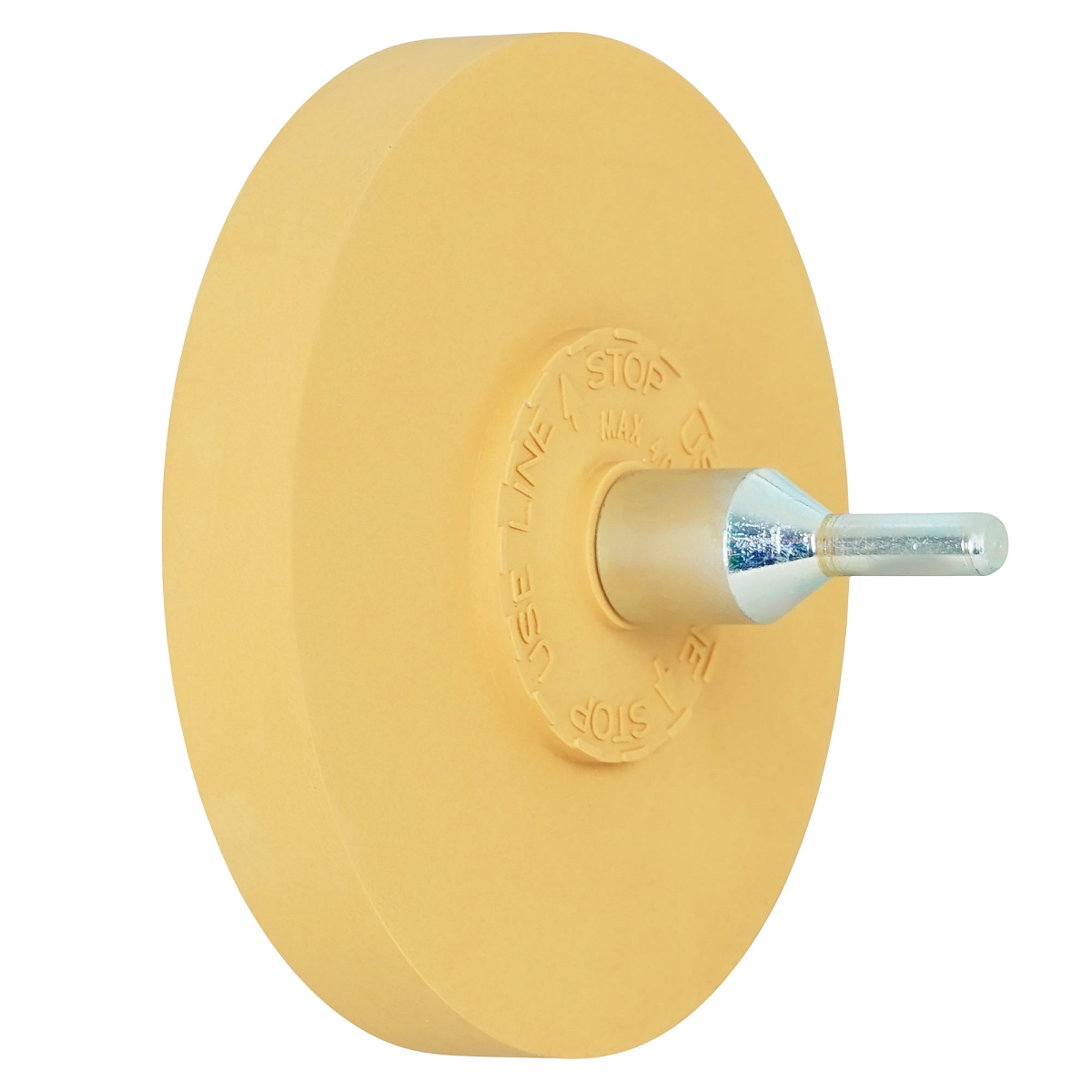 Диск зачистной для удаления скотча на шуруповерт, 100 мм, с адаптером