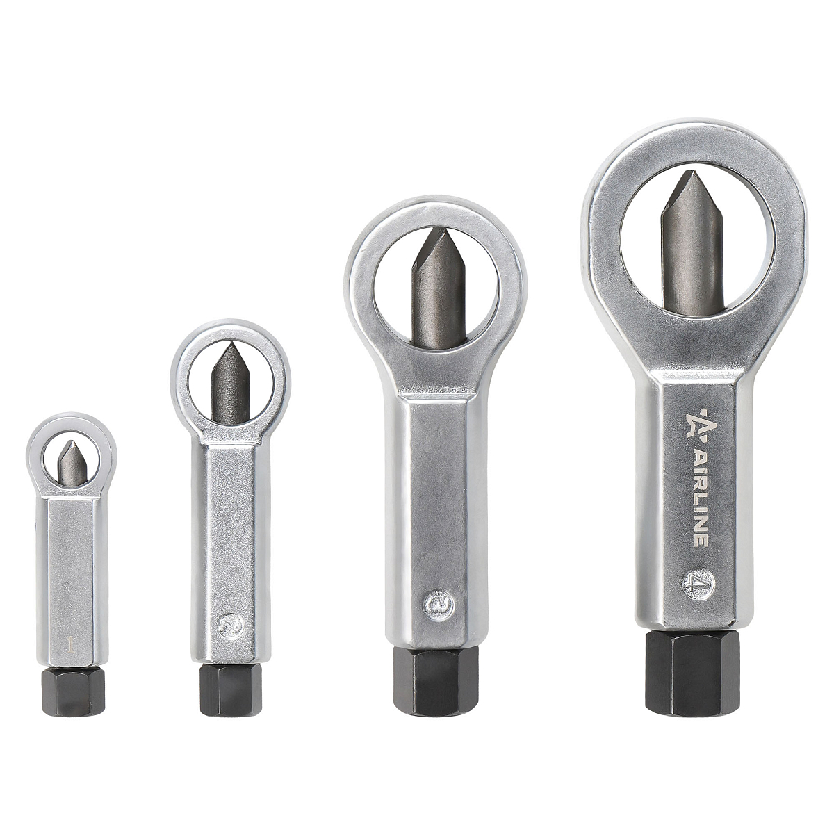 Гайколомы набор 4 пр. кейс (9-12мм/12-16мм/16-22мм/22-36мм)