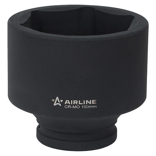 Головка ударная торцевая 1"DR шестигранная 100мм, L=120мм