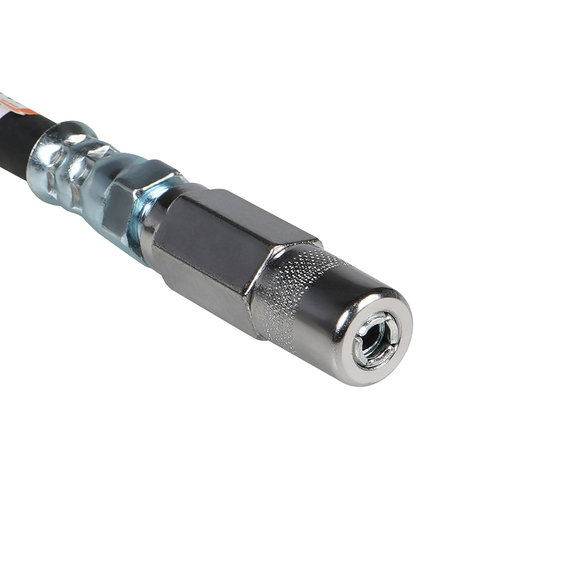 Шланг для плунжерного шприца 400мм резиновый, морозостойкий, с наконечником-насадкой