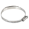 Хомут червячный 90-110/12мм с пружинной вставкой, W2 (нерж.)