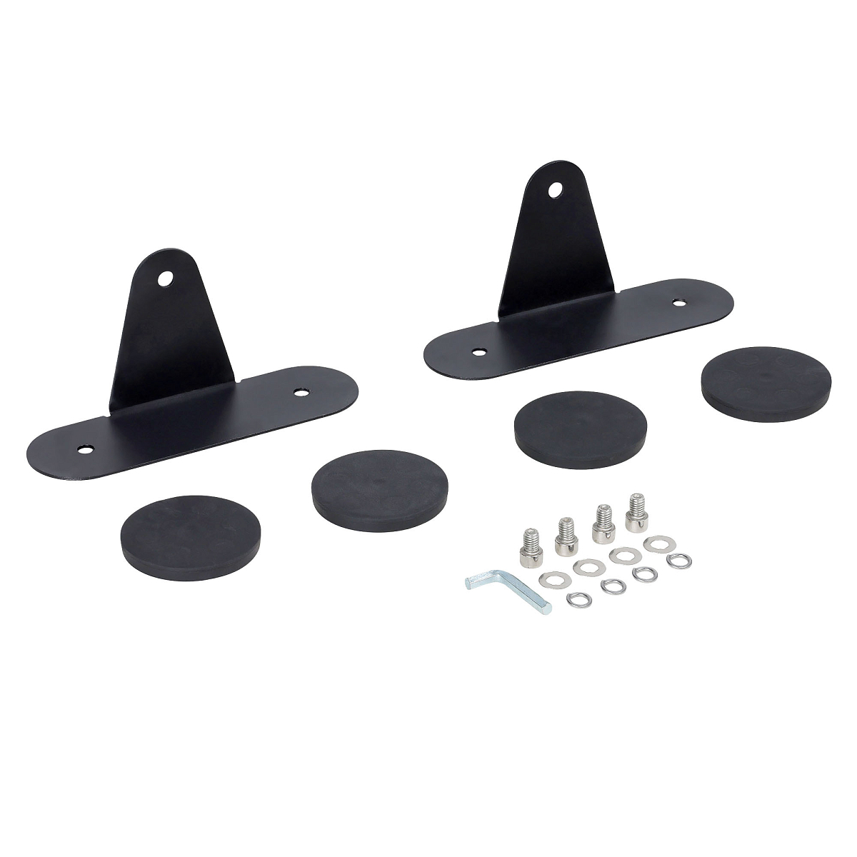 Крепление магнитное для балки с монтажным кронштейном, D-66мм, отверстие M8, 20 кгс, комплект 2 шт. МП-серия