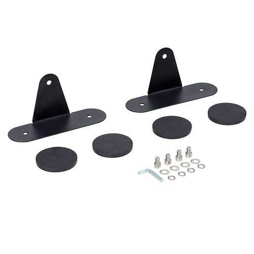 Крепление магнитное для балки с монтажным кронштейном, D-66мм, отверстие M8, 20 кгс, комплект 2 шт. МП-серия