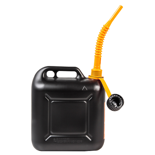 Канистра 10л пластиковая для дизеля, крышка с защитой от детей