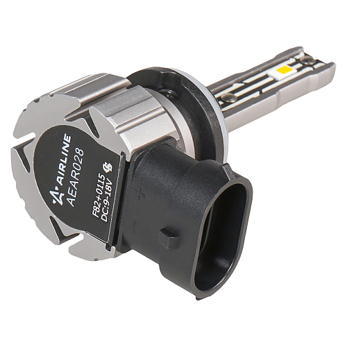 Лампа светодиодная H27 STANDARD, 17Вт, 4000Лм (2000Лм x 2), 3000К (Желтый), 12В, комплект 2 шт. МП-серия