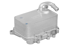 Радиатор масляный в сборе с фланцем для автомобилей Touareg II (10-)/A6 (11-) 3.0D