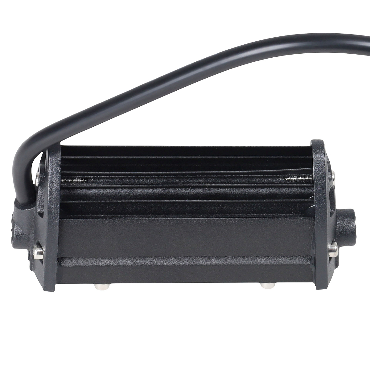 Фара (балка) светодиодная однорядная, 1COB (12LED), дальний свет, 6Вт, 108x30x47мм, 12/24В МП-серия