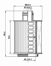 Фильтр масляный для автомобилей Opel Insignia (08-) 2.0D/Corsa D (06-) 1.3D