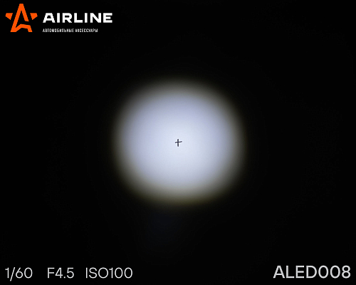 Фара светодиодная квадратная, 4LED, дальний свет (4D линза), 12Вт, 82х75х75мм, 12/24В, PLUS