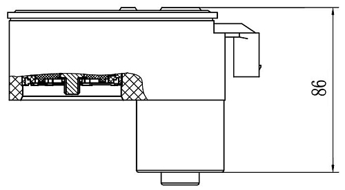 Электродвигатель стояночного тормоза для автомобилей Geely Emgrand (SS11) (21-) / Belgee S50 (24-)