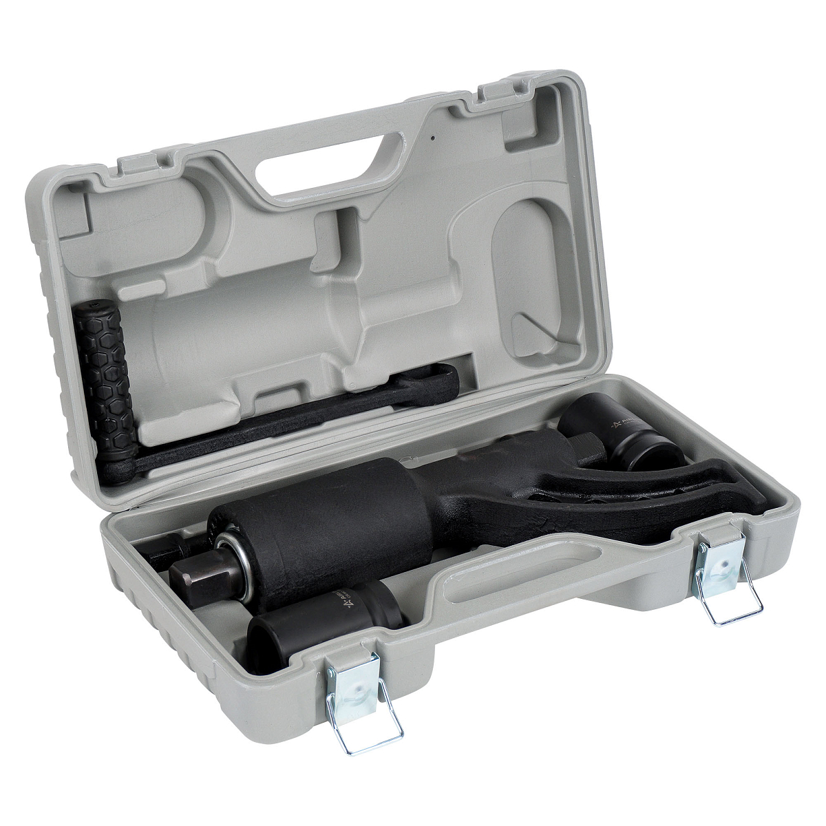 Гайковерт механич. 1"DR 3600Нм 1:64, 360мм с головками 32 и 33мм пласт.кейс