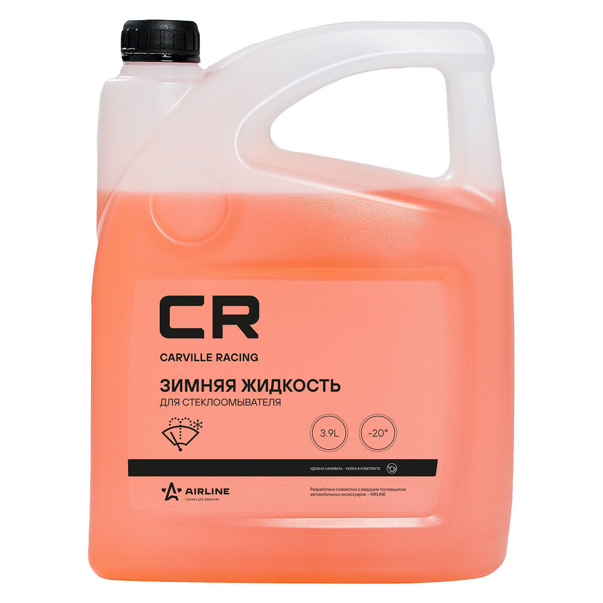 Жидкость стеклоомывателя зимняя -20°С с ароматом грейпфрута, 3.9л