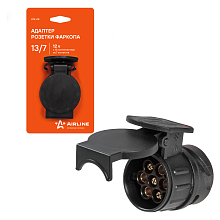 Адаптер розетки фаркопа 12В с 13 контактов ЕВРО на 7 контактов