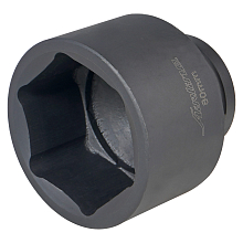 Головка ударная торцевая 1"DR шестигранная 80мм, L=100мм