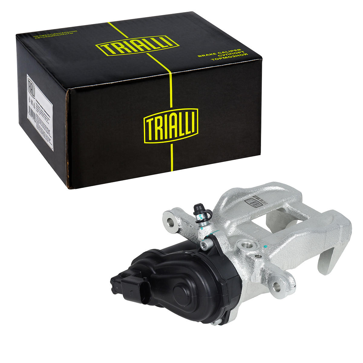 Суппорт тормозной для автомобилей JAC JS6 (22-) задний левый d=38мм (автомобиль с электродвигателем стояночного тормоза)