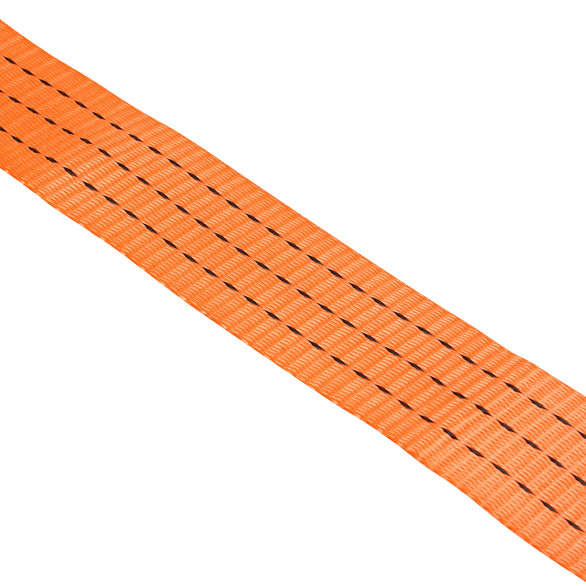 Ремень крепления автовозный с храповиком и резиновыми вставками 4 т, 3 м