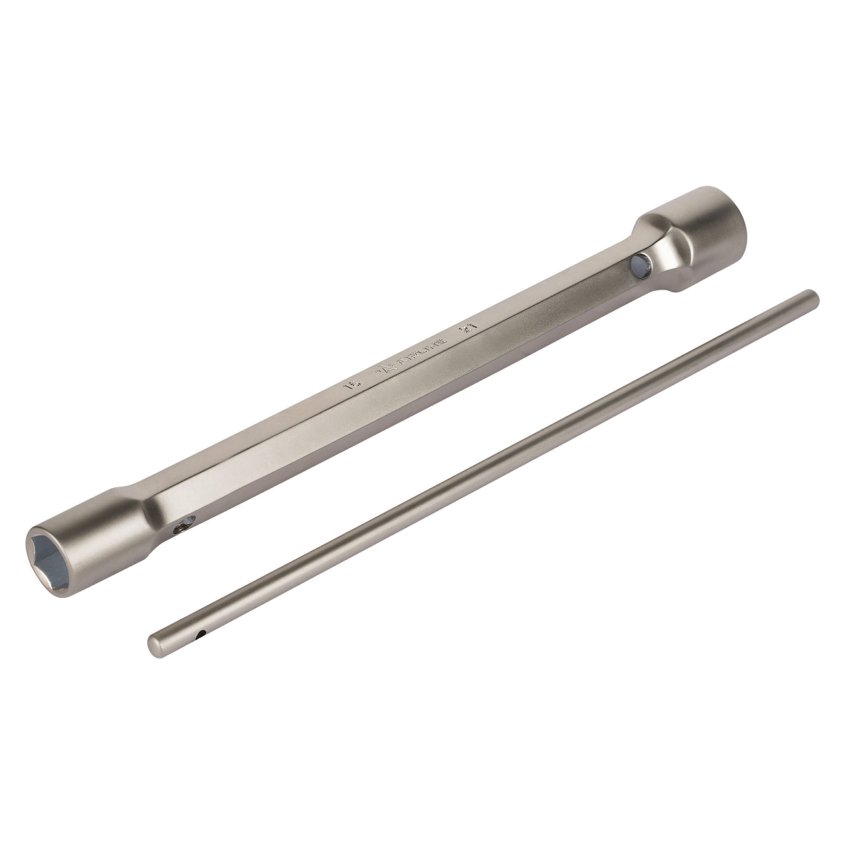 Ключ свечной кованый двусторонний 16x21мм, 280мм с воротком