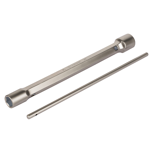 Ключ свечной кованый двусторонний 16x21мм, 280мм с воротком