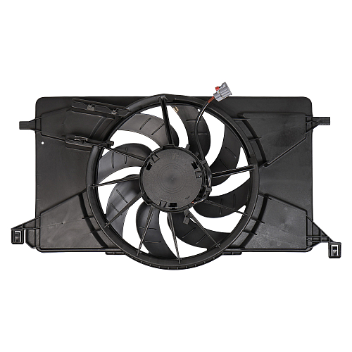 Электровентилятор охлаждения для автомобилей Ford Focus III (11-) (c кожухом)