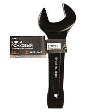 Ключ рожковый ударный односторонний 30мм, L=185-200мм