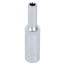Головка торцевая 1/4"DR шестигранная 4мм, L=50мм