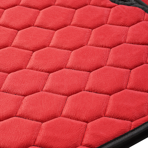 Накидки "Алькантара", передние (2 шт.), красные