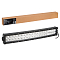 Фара (балка) светодиодная двухрядная изогн., 40LED, комбинированный свет, 120Вт, 555х78х60мм, 12/24В, PRO