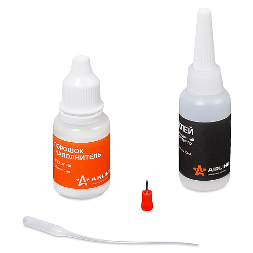 Клей мгновенный SPEEDY FIX с порошком-наполнителем, 2*10 мл.