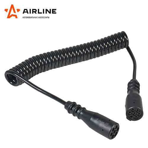 Кабель прицепа 24В тип-N 7 контактов 4,5м (литой)