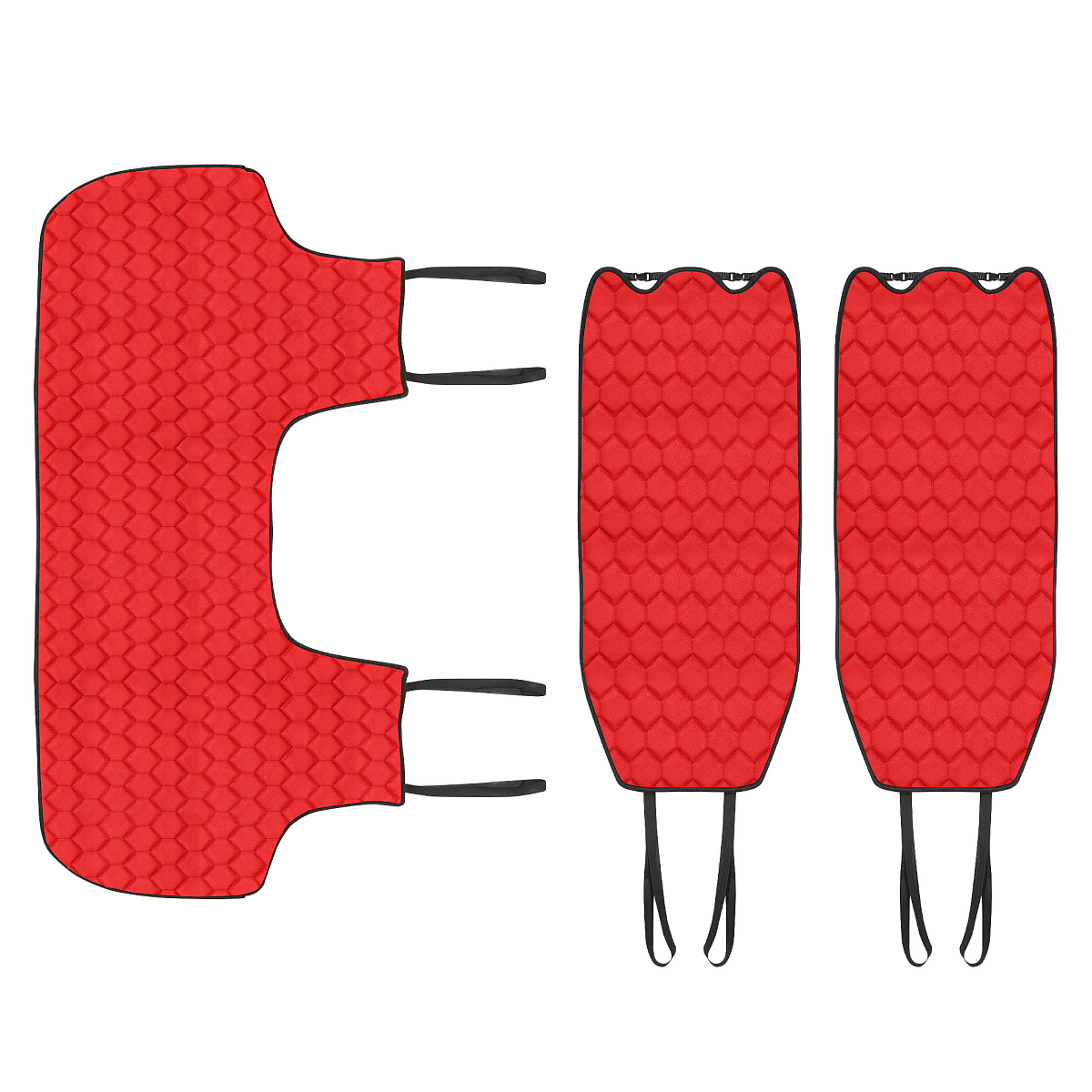 Накидка "Алькантара", задняя (3 предмета), красная, универсальная