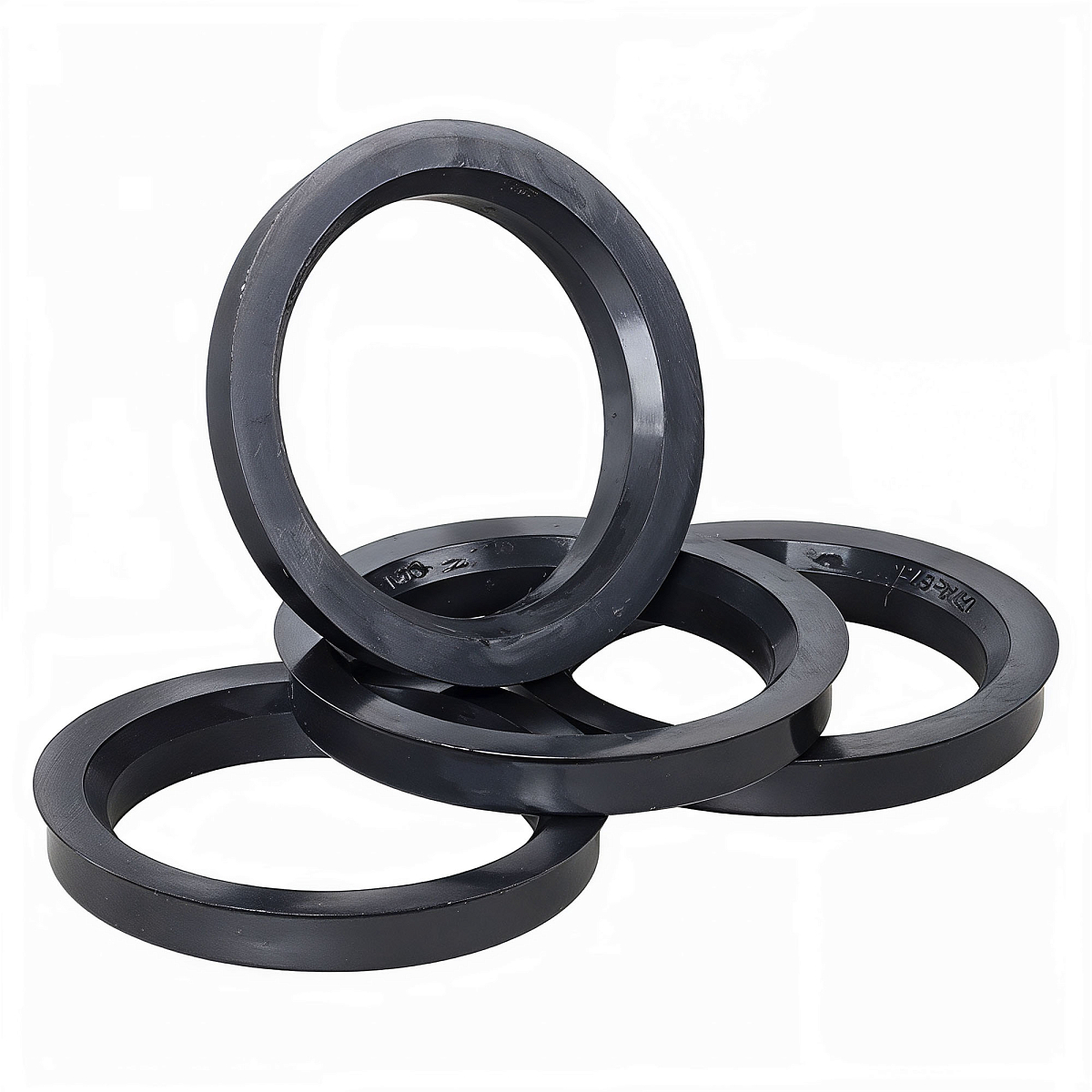 Кольцо центровочное для литого диска 73.1-57.1мм, комплект 4 шт., пластик