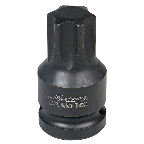 Головка ударная торцевая 1/2"DR внешний TORX T80, L=45мм