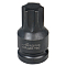Головка ударная торцевая 1/2"DR внешний TORX T80, L=45мм