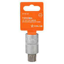 Головка торцевая 1/2"DR со вставкой SPLINE M18, L=55мм