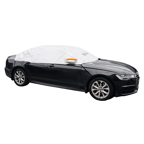 Чехол-тент на крышу и окна автомобиля, защитный (259*140*56 см) универсал., серый