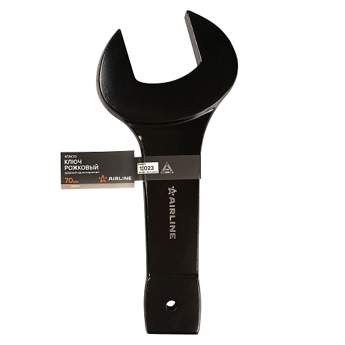 Ключ рожковый ударный односторонний 70мм, L=360-380мм