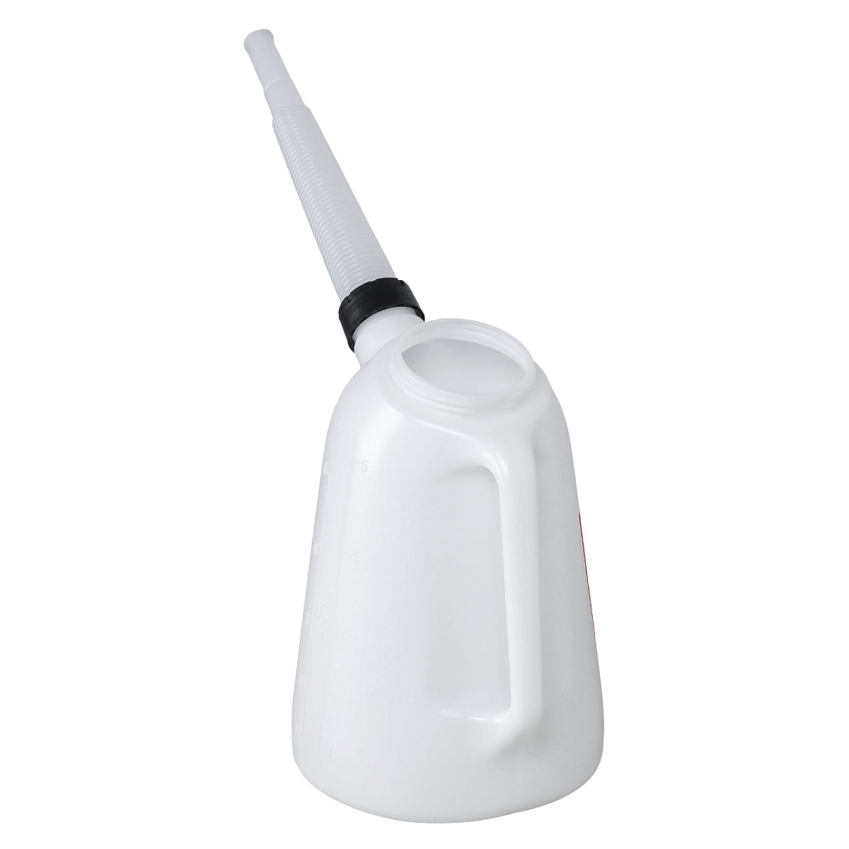 Емкость (лейка) мерная 5л пластиковая для масла и технических жидкостей