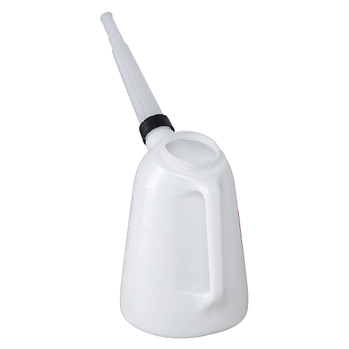 Емкость (лейка) мерная 5л пластиковая для масла и технических жидкостей