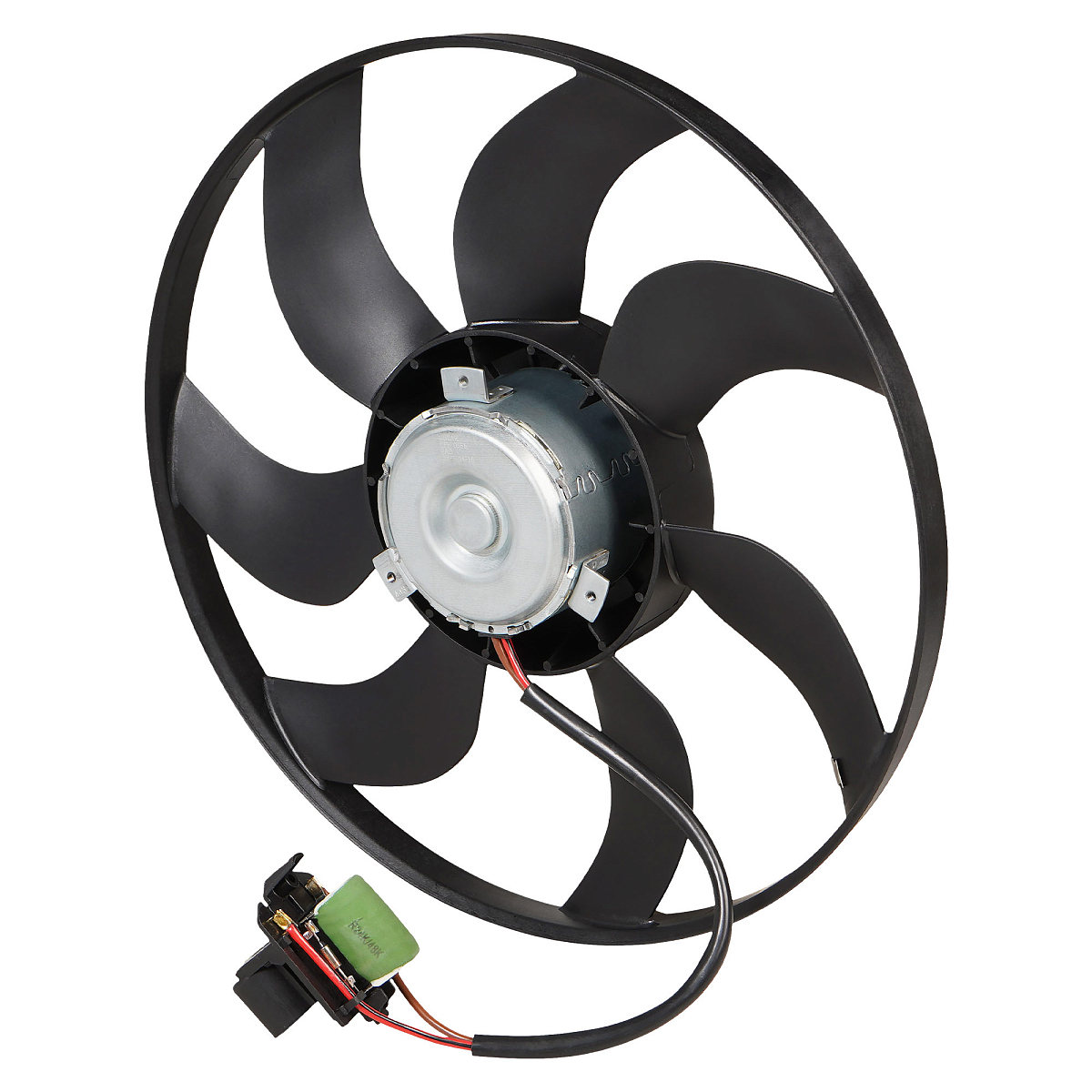 Электровентилятор охлаждения для автомобиля Opel Astra J (10-) (без кожуха; с резист.)