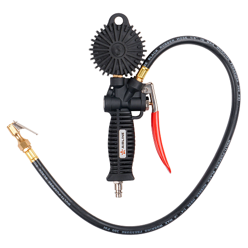 Пистолет для накачки шин 12 АТМ INDUSTRY с цифровым манометром