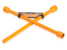 Ключ баллонный крестовой (17*19*21*1/2) пласт. подвес