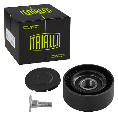 Ролик приводного ремня для автомобилей Лада Largus (12-)/Renault Logan (04-) 1.4i/1.6i с ГУР и кондиционером или с кондиционером без ГУР (только ролик натяжителя)