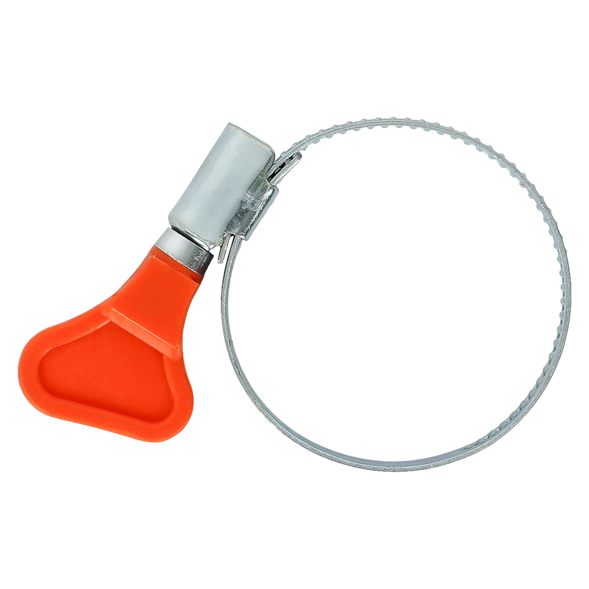 Хомут червячный 30-45/9мм с ключом, стандарт, W1(оцинк.)