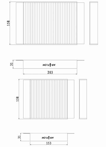 Фильтр салонный для автомобилей Peugeot 207 (06-)/Citroen C3 (09-)