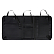 Органайзер на спинку заднего сиденья, 3/3, раздельный на молнии, с карманами, черный